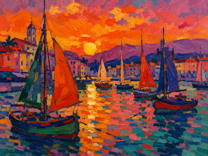 AI-generated painting — the kind of artwork this watermark remover cleans
